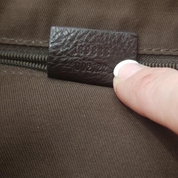 Gucci canvas monogram shoulder bag purse - Picture 8 of 8